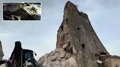 Tarihi Peribacası Çöktü!